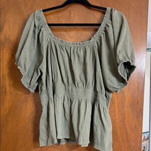Old Navy Sage Green Blouse